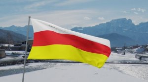 Флаг Северной Осетии-Алании (Россия)