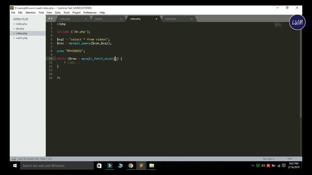php: how to upload videos in php | display videos in php | upload and display videos | InfoHifi смотреть онлайн