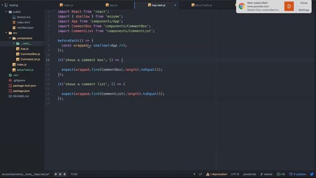 Advanced React Redux Code Reuse with BeforeEach (025) смотреть онлайн
