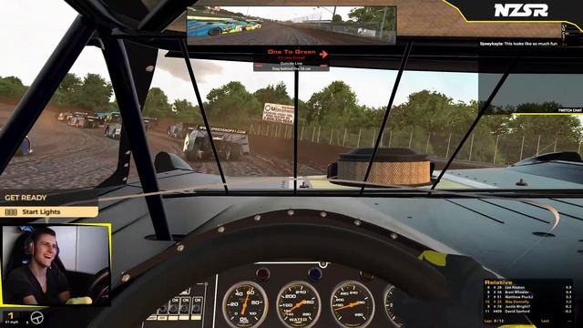iRacing - Fastlane Racing Promotions Dirt Late Models @ Lernerville смотреть онлайн