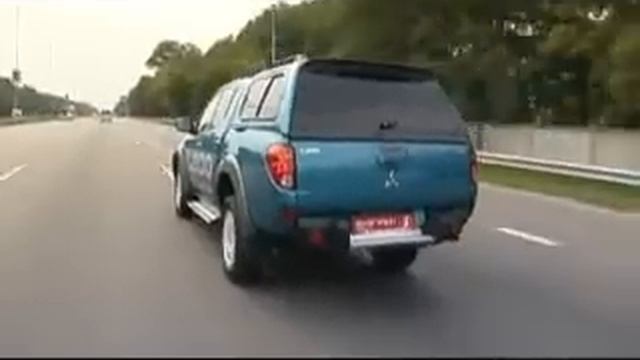 Тест драйв Mitsubishi L200 ч.1 смотреть онлайн