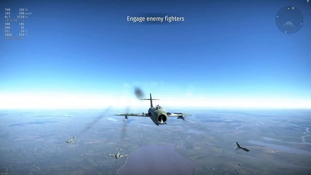 MiG-17AS - Update 1.91 2ⁿᵈ Dev Server - War Thunder смотреть онлайн