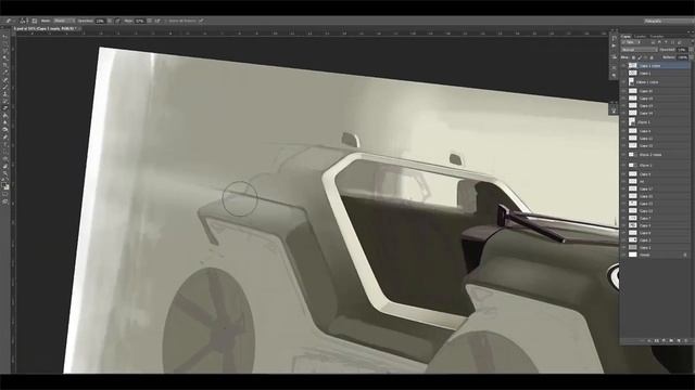WILLYS JEEP CAR DESIGN SKETCH смотреть онлайн