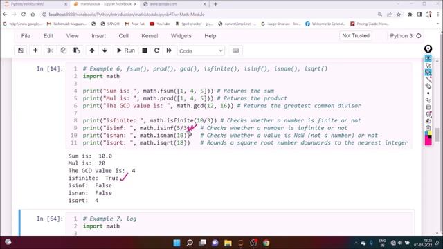 [PYH 3] In Built functions, math module in Python (Hindi) смотреть онлайн