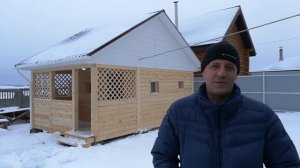 Баня из бруса 6х4 под ключ - Отзыв #1 - компания Строй БФ