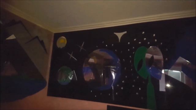 Панно из пластика цветного и зеркального - панорама - дизайн смотреть онлайн