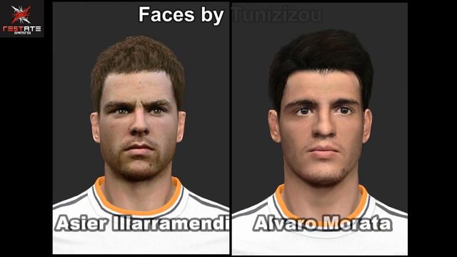 PES 2014 • Real Madrid Facepack vol1 | Download • HD смотреть онлайн