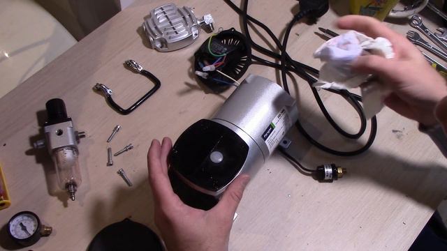 Airbrush Compressor (AS-186) Break Down, Repair, And Rebuild!