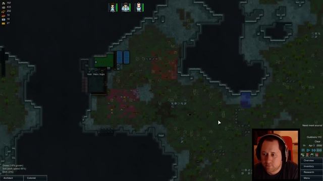 CRASH LANDING | Rimworld with LT [1] смотреть онлайн