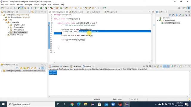 "this" and "super" keywords in Java programs смотреть онлайн
