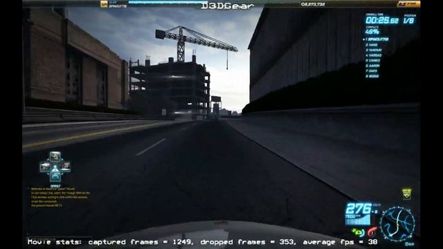 Waterfront Rd D3DGear video test смотреть онлайн