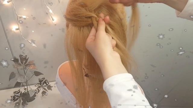 Прическа пучок на средние длинные волосы Прически в школу вечерняя прическа выпускной на новый год смотреть онлайн