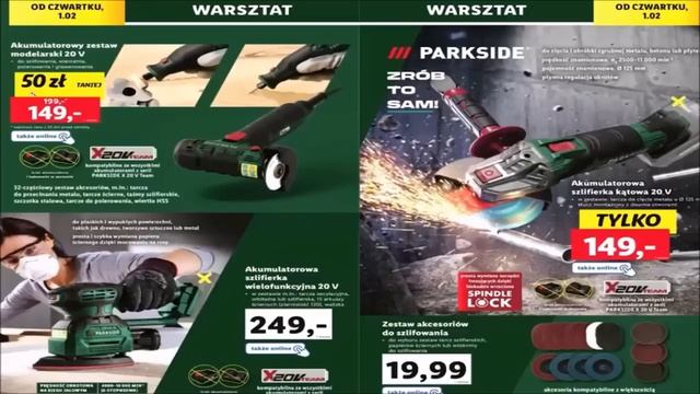 Nowy Katalog Parkside -Od dziś Promocje смотреть онлайн