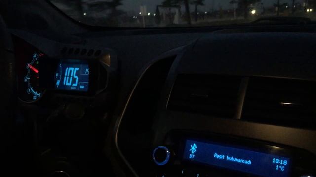 Gece Sürüşü | CHEVROLET AVEO 1.3 LTZ HIZ TESTİ | 0-100 km/h | смотреть онлайн