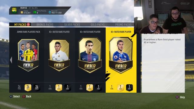 THE BEST FIFA 17 PACK OPENING?! #FUTChamps Rewards смотреть онлайн