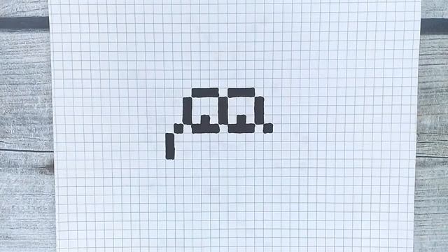 Как нарисовать лягушонка по клеточкам в тетради / Поэтапно / Животные по клеточкам / Лайк АРТ смотреть онлайн