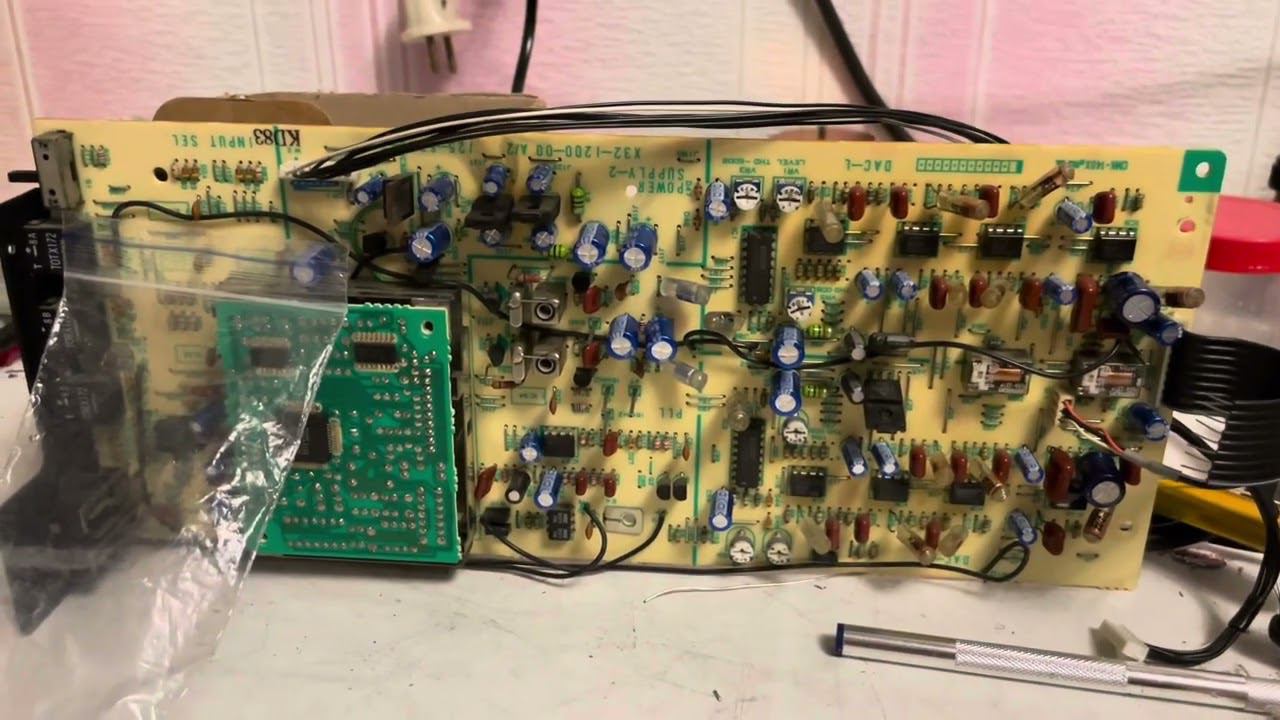 Kenwood DA-1100EX Профилактика. Часть 3! Не финал…. Проклятие nec a11 в действии… смотреть онлайн