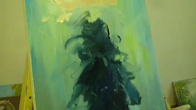 Учимся писать розы. Уроки живописи маслом. Художник Дмитрий Захаров. смотреть онлайн