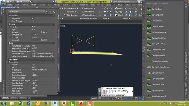 How to Create Assembly in AutoCAD Civil 3D in Urdu/Hindi-Part 12 смотреть онлайн