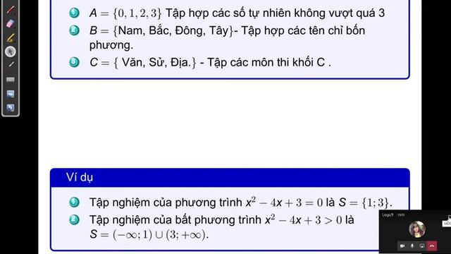 Khái niệm Tập hợp, các cách biểu diễn tập hợp смотреть онлайн