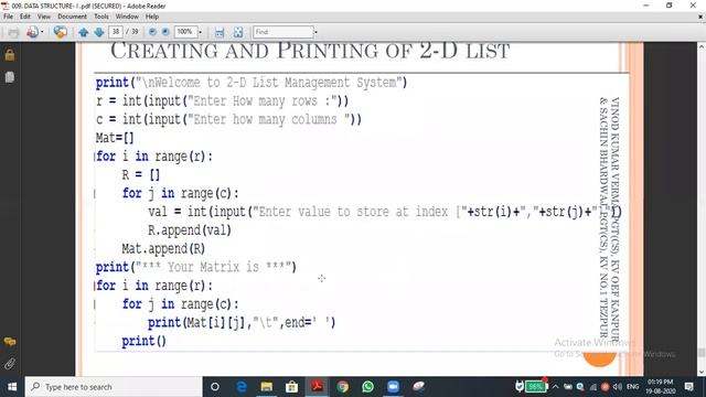 CH 6 DATA STRUCTURE 5 JEE смотреть онлайн