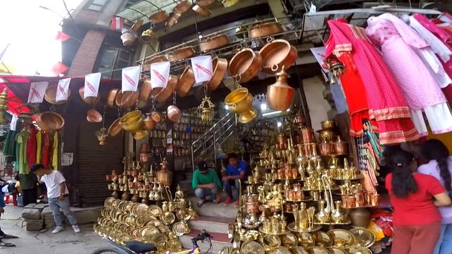 Рынок в Катманду (Непал) смотреть онлайн