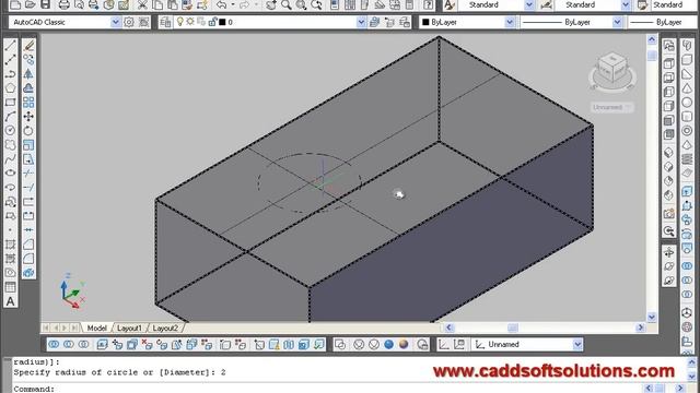 AutoCAD 2010 3D Tutorial for Beginners - 1 смотреть онлайн