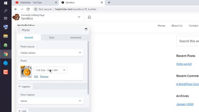 WordPress - How to Add Photo module using Beaver Builder смотреть онлайн
