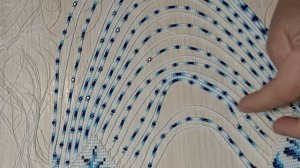 Процесс работы над круговым герданом. Этап 5