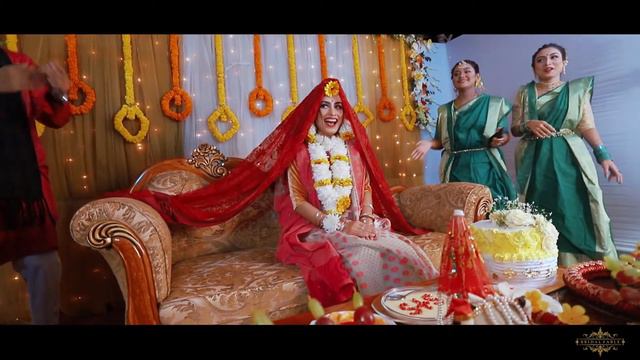 Holud Cinematography of Sharmin || Haldi Night || Bridal Fable смотреть онлайн