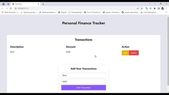 Simple Personal Finance/Budget Tracker Website Using React JS From Scratch | Expense Tracker смотреть онлайн