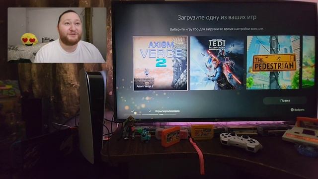 Первое включение PS5. Знакомство с моей новой приставкой из Японии. смотреть онлайн