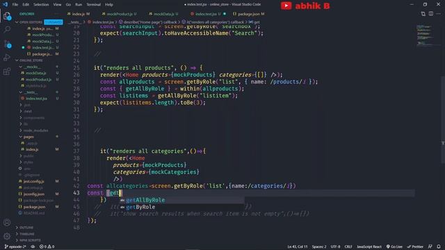 NextJS & Tests : When & How to TDD ( test driven developement ) (2/6) смотреть онлайн