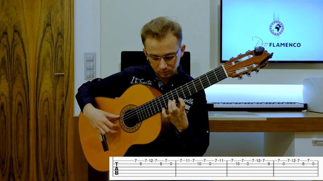 Cancion del Mariachi Guitar Lesson SOLO with TABS смотреть онлайн