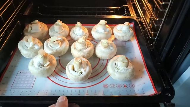 Шампиньоны в духовке смотреть онлайн