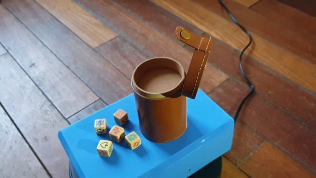 Poker Dice Set in Leather Shaker / Case смотреть онлайн