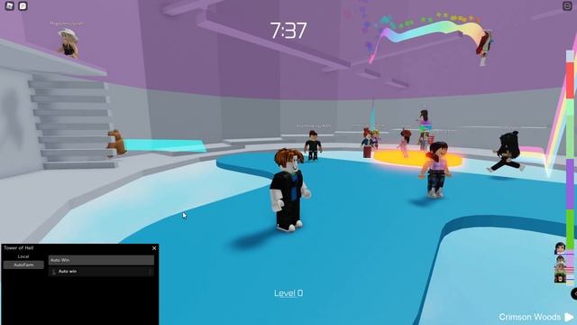 Tower of Hell Roblox Script смотреть онлайн