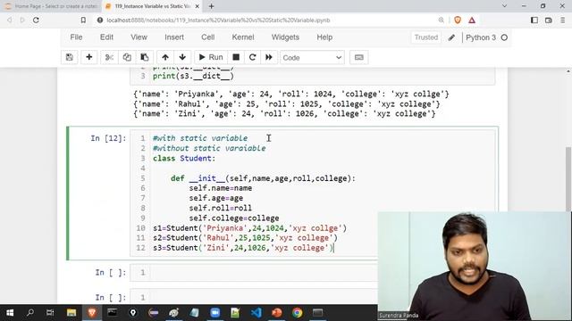 ?♂️ Need of Static Variable | Instance vs Static Variable | Python By Surendra смотреть онлайн