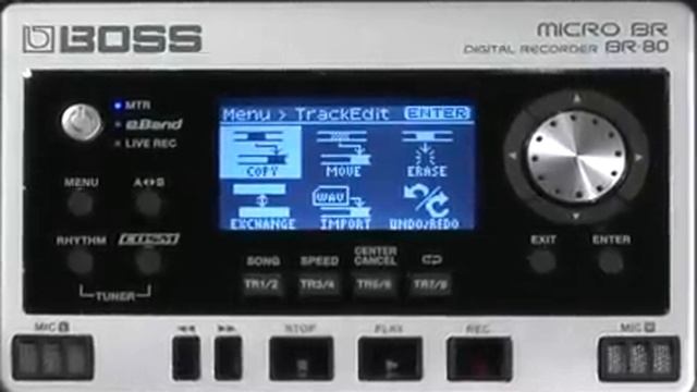 MICRO BR BR-80 Digital Recorder Introduction смотреть онлайн