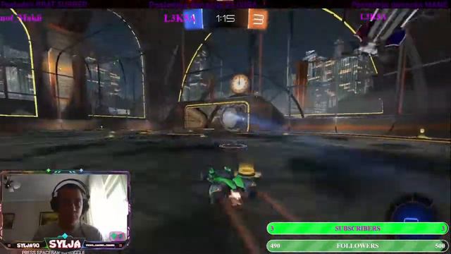 Plat wall ball control @Rocket League Sylja-Trovo смотреть онлайн