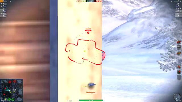 Dead Rail map with the Crusader tank in World of Tanks Blitz (battle 36) (7 vs 7 battle) смотреть онлайн