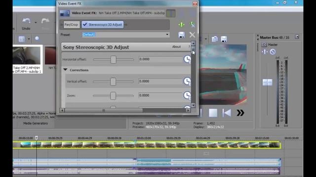 Sony Movie Studio Platinum 3D Tutorial смотреть онлайн