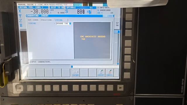 #HOW TO ENGRAVE NAMES ON PARTS With  FANUC MANUAL GUIDE I ( Easy As)#18