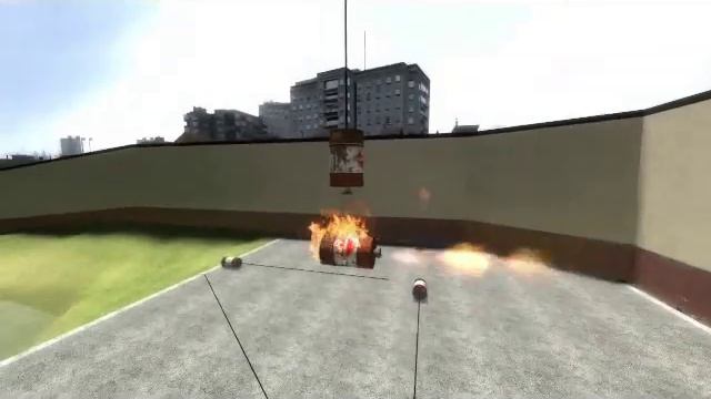 Possibly THE most epic GMod Rube Goldberg video ever created смотреть онлайн