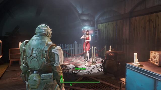 Fallout 4 Співачка в барі "Третя Рельса" смотреть онлайн