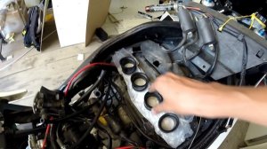 Чистка и синхронизация карбюраторов Yamaha R1