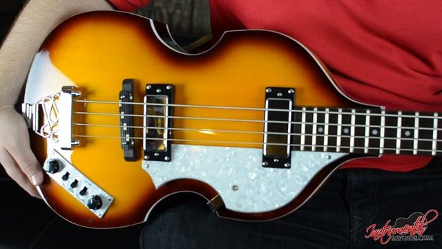 Electric Bass guitar 4-String, Violin-shaped, Vintage "B"-style Stagg BB500 смотреть онлайн