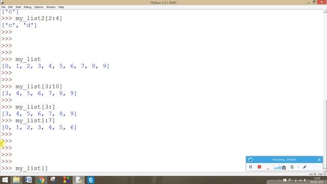 CHAPTER 9 : Python string slicing смотреть онлайн
