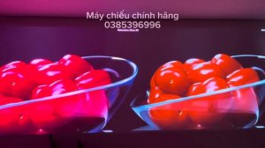 JMGO N1S Ultra trái ( Bản nâng cấp của N1 Ultra) vs Formovie X5 phải ( Fengmi X5 ) so sánh