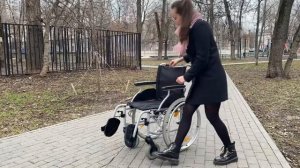 #инвалидная коляска как разобрать/ собрать